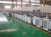 潮州油浸式变压器成品车间